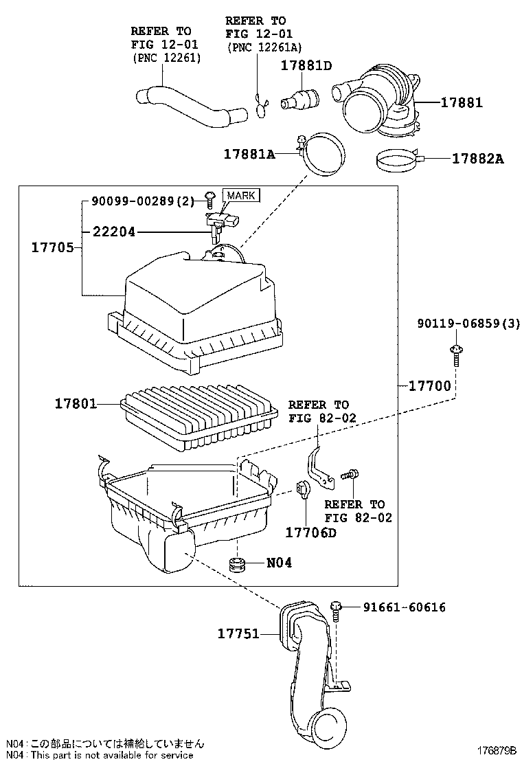  SCION TC |  AIR CLEANER