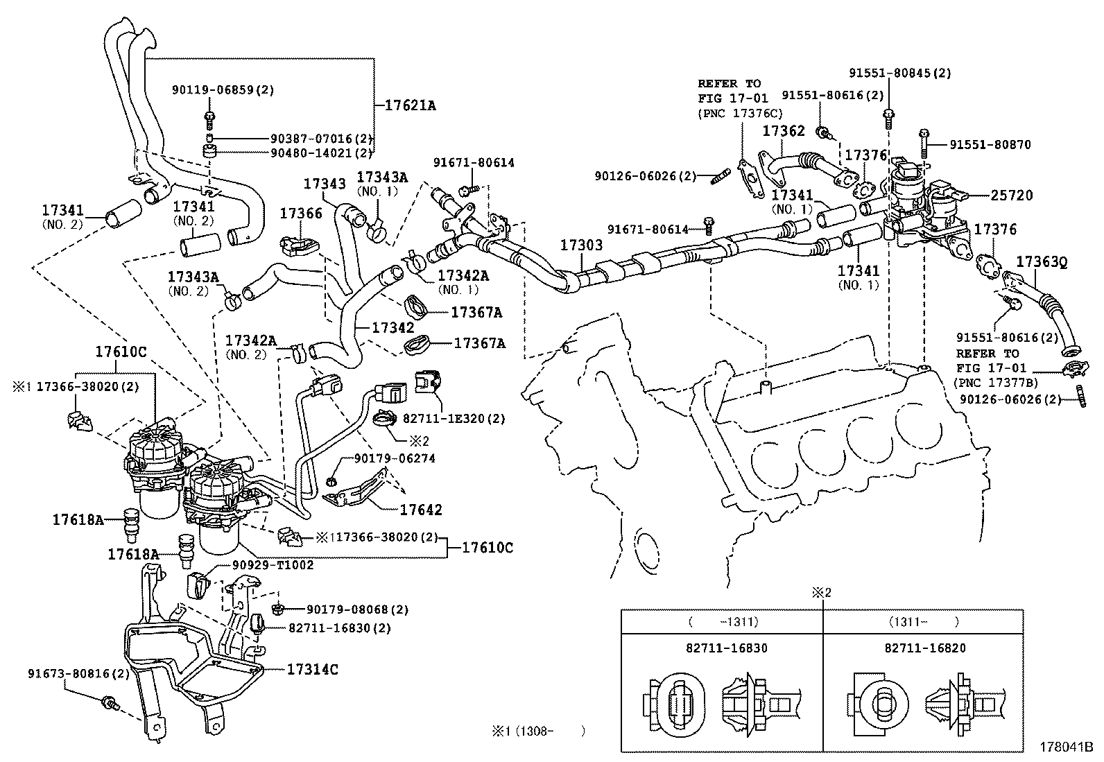  LX570 |  MANIFOLD AIR INJECTION SYSTEM