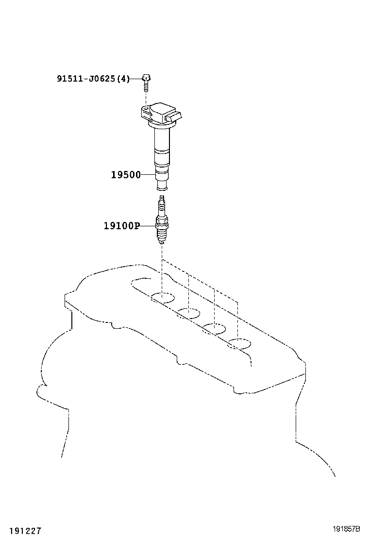  SCION TC |  IGNITION COIL SPARK PLUG