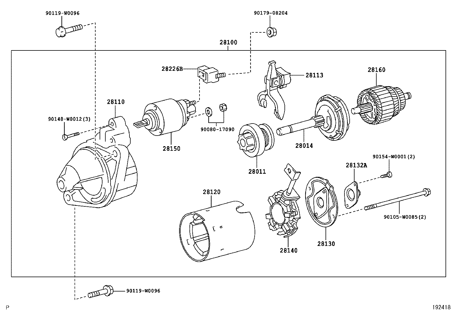  YARIS FRP |  STARTER