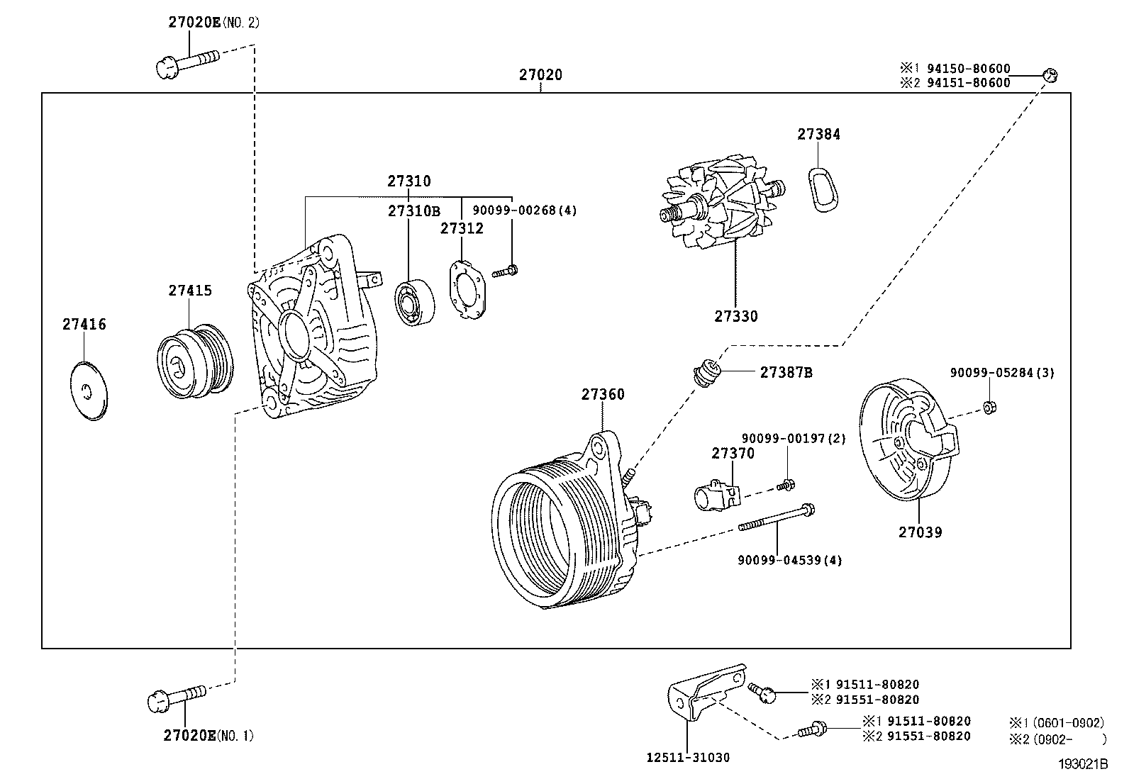  CAMRY JPP |  ALTERNATOR