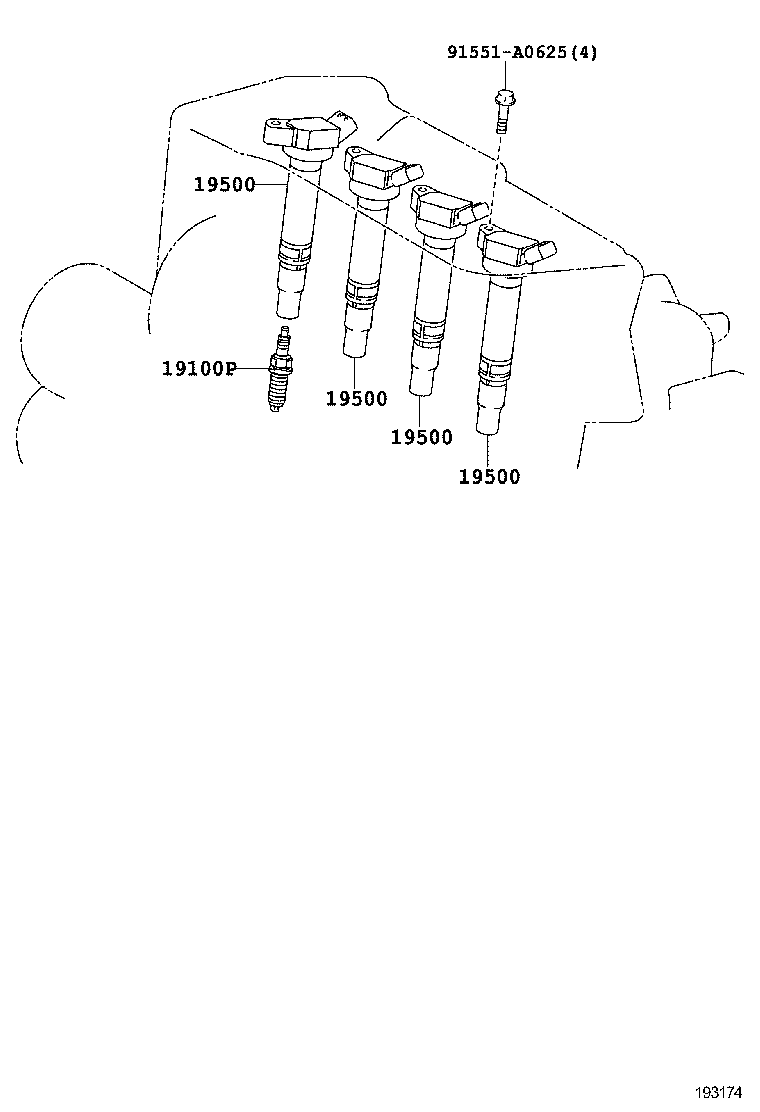  HIGHLANDER JPP |  IGNITION COIL SPARK PLUG