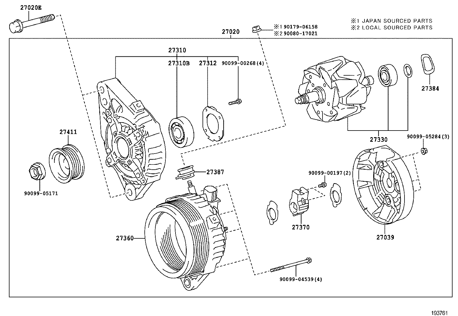  TACOMA |  ALTERNATOR