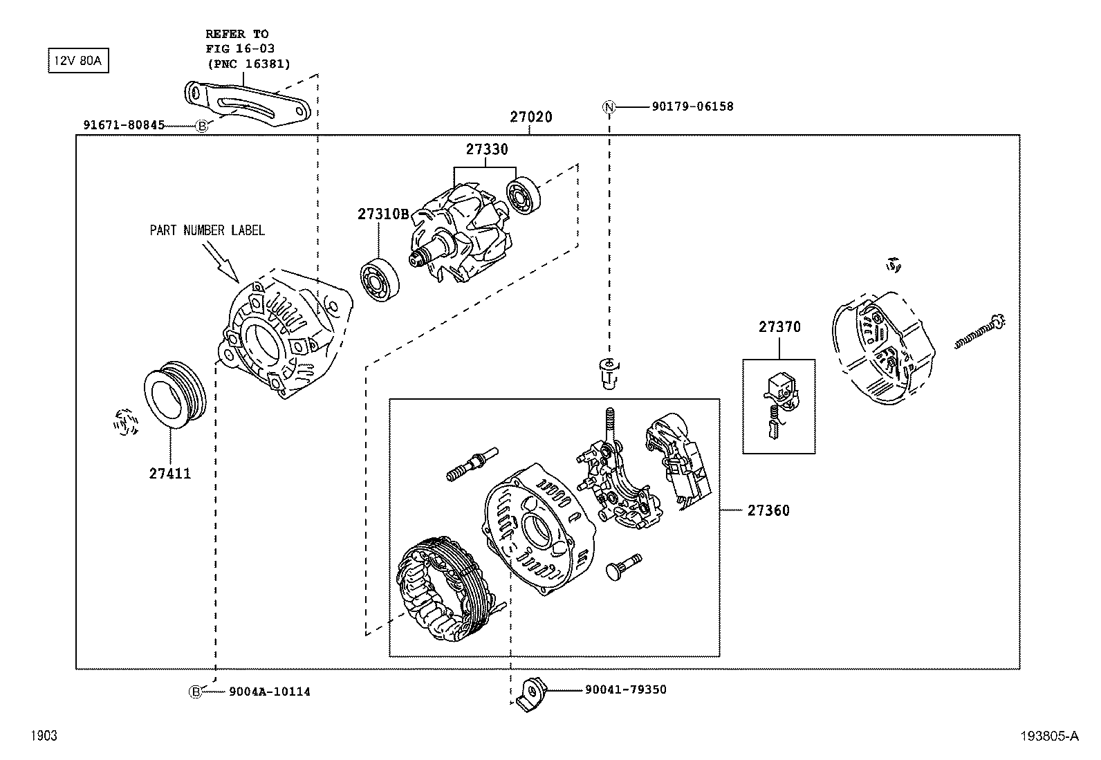  AVANZA |  ALTERNATOR