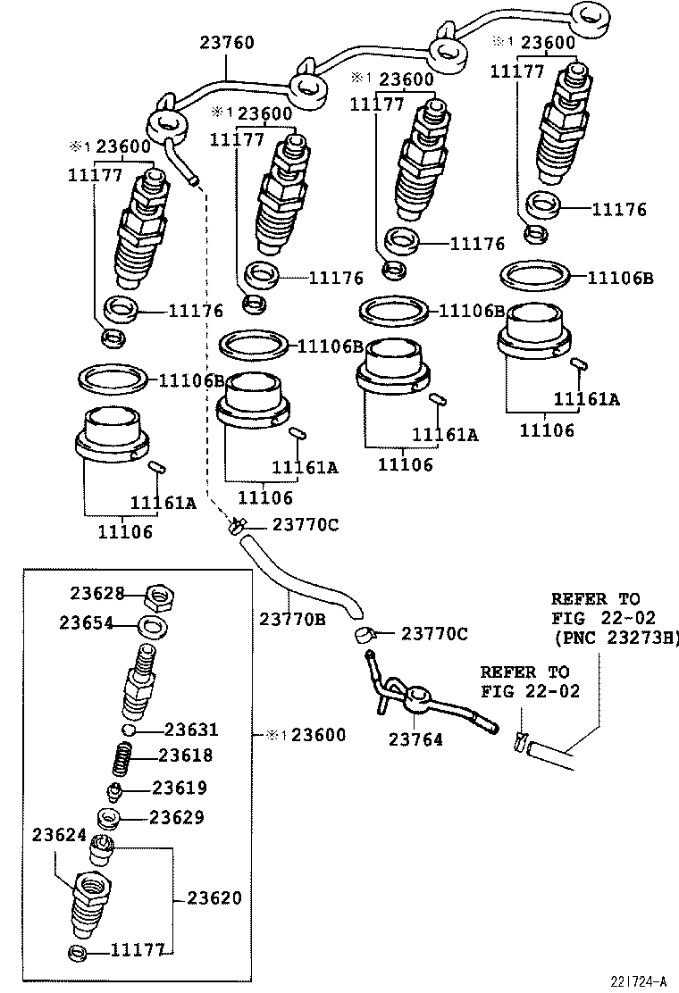  HIACE |  INJECTION NOZZLE