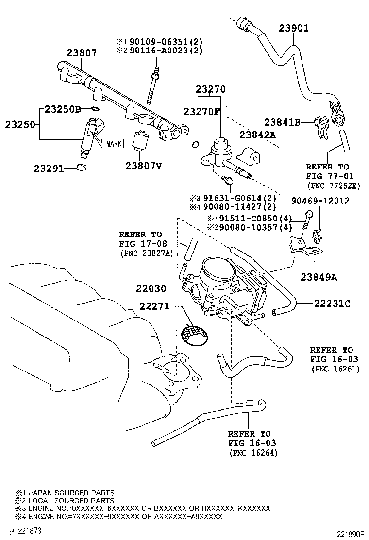  CAMRY NAP |  FUEL INJECTION SYSTEM