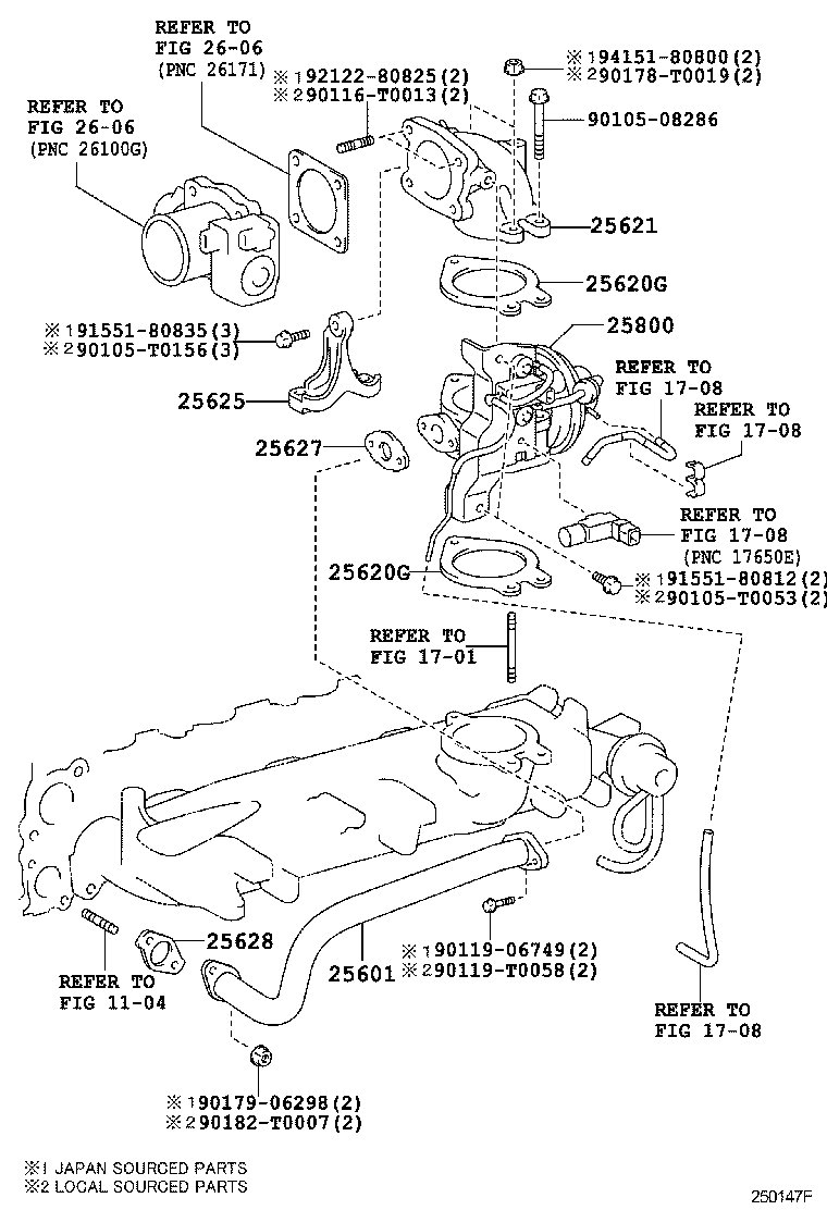  HILUX |  EXHAUST GAS RECIRCULATION SYSTEM