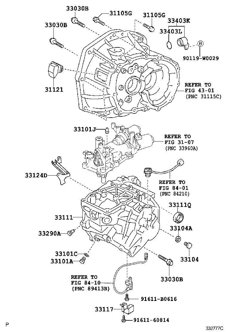  YARIS FRP |  CLUTCH HOUSING TRANSMISSION CASE MTM