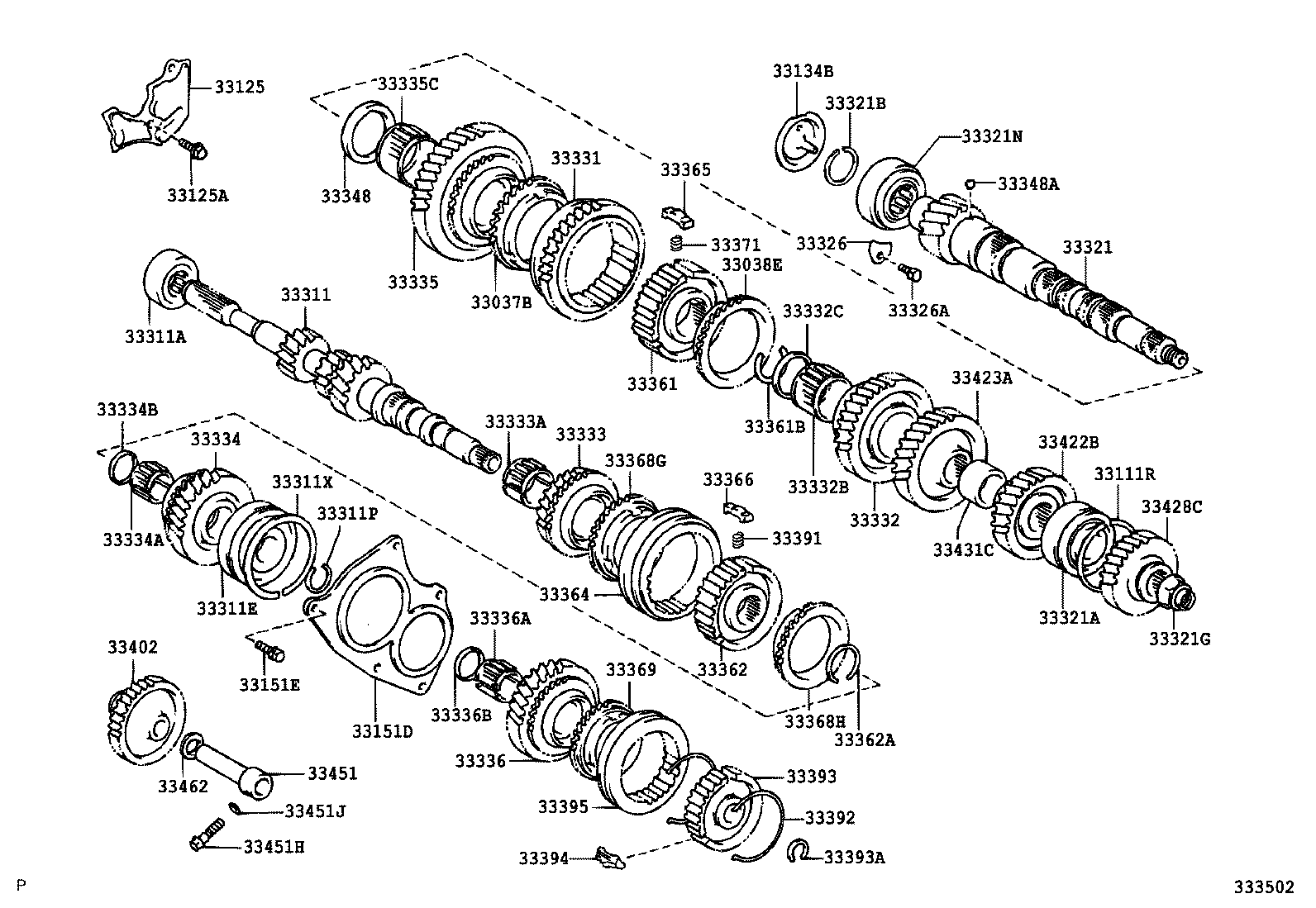  COROLLA NAP |  TRANSMISSION GEAR MTM