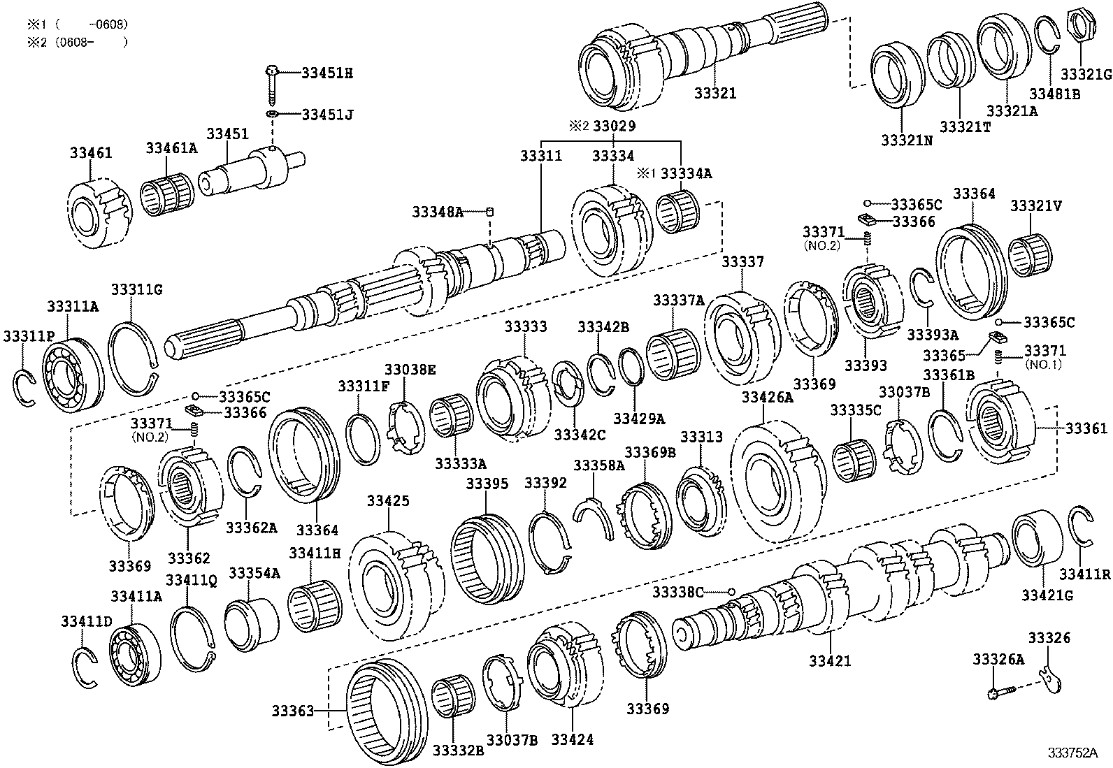  IS250 350 |  TRANSMISSION GEAR MTM