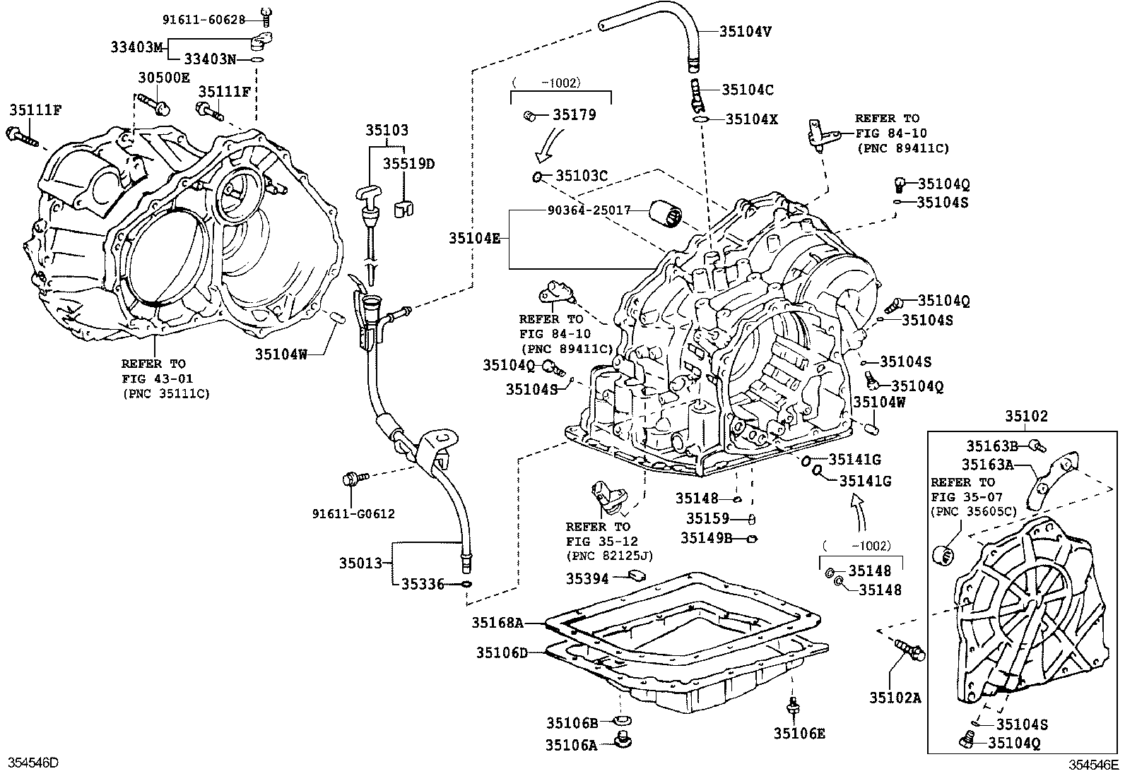 SCION TC |  TRANSMISSION CASE OIL PAN ATM