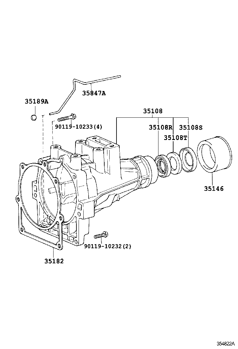  HIACE |  EXTENSION HOUSING ATM
