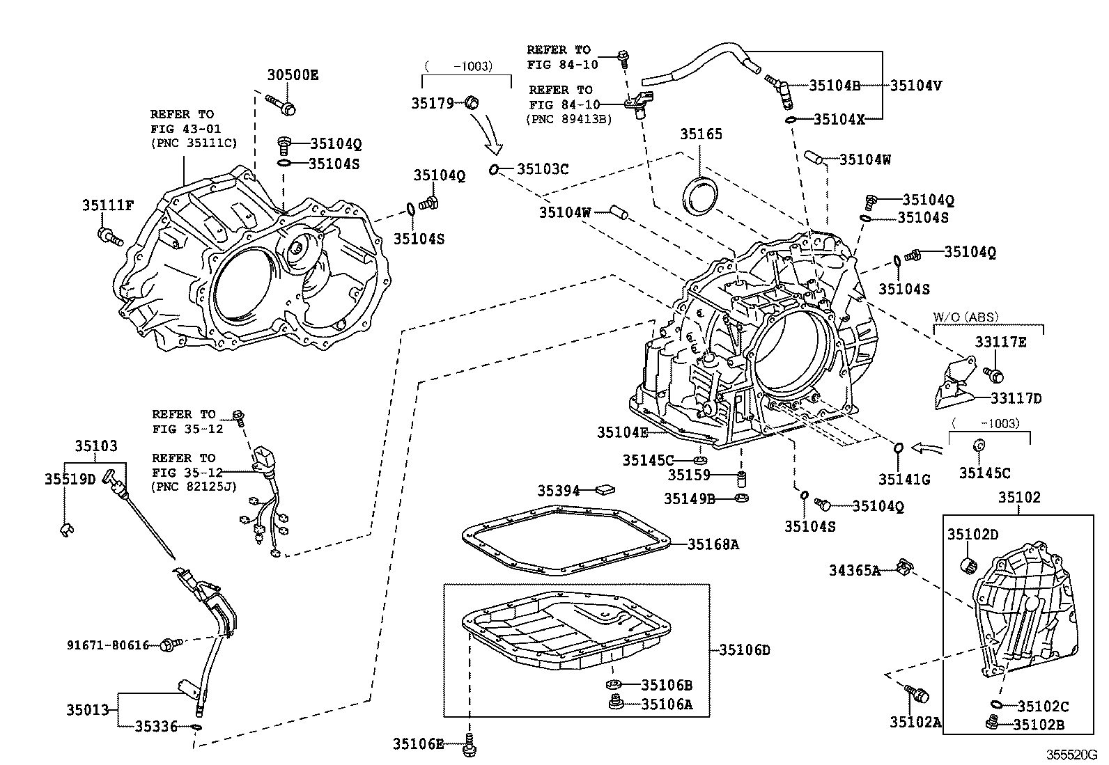  YARIS |  TRANSMISSION CASE OIL PAN ATM