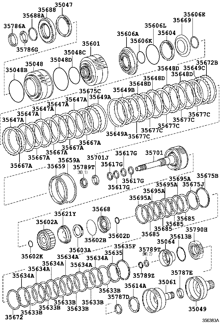  SEQUOIA |  BRAKE BAND MULTIPLE DISC CLUTCH ATM