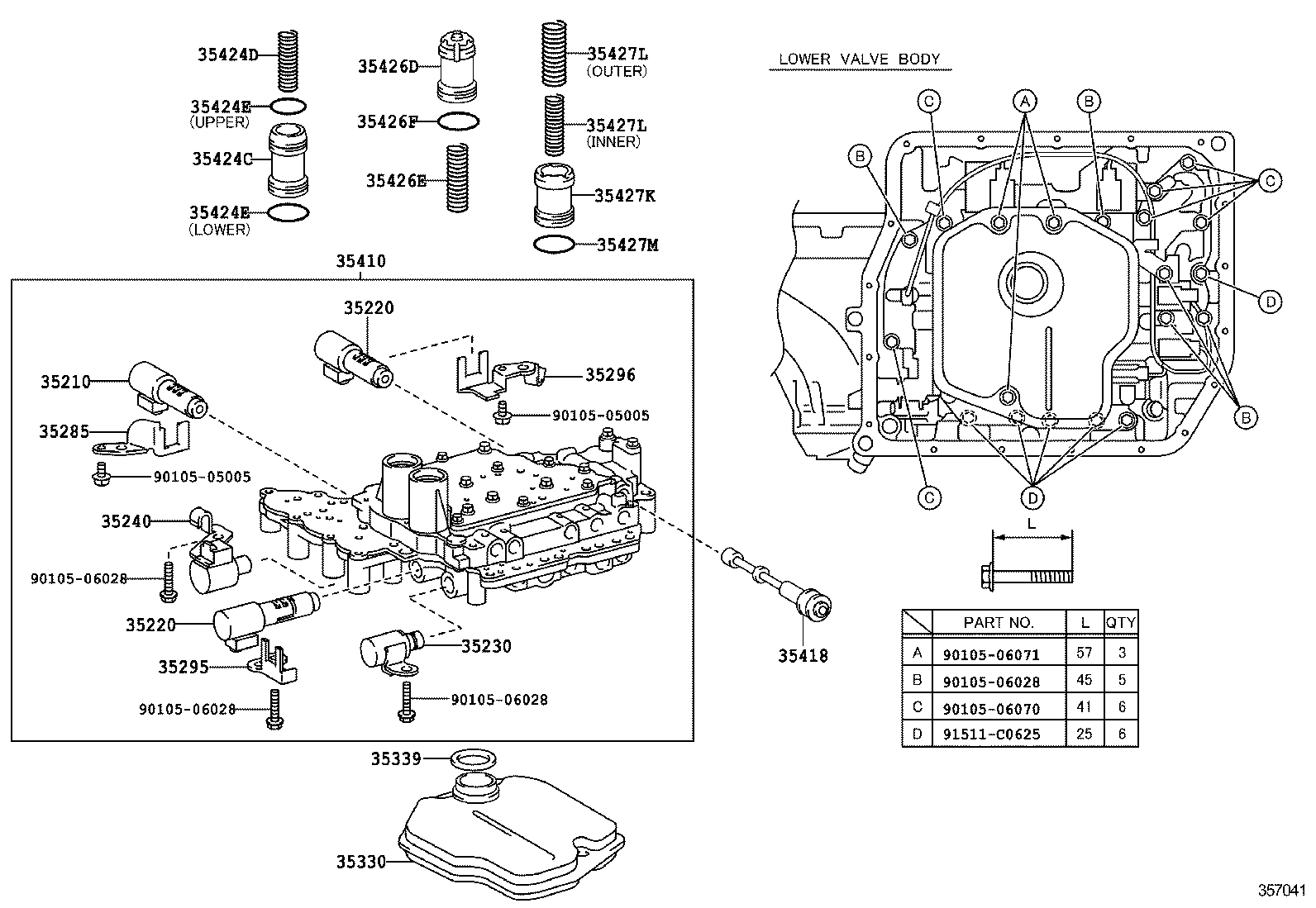  RAV4 JPP |  VALVE BODY OIL STRAINER ATM