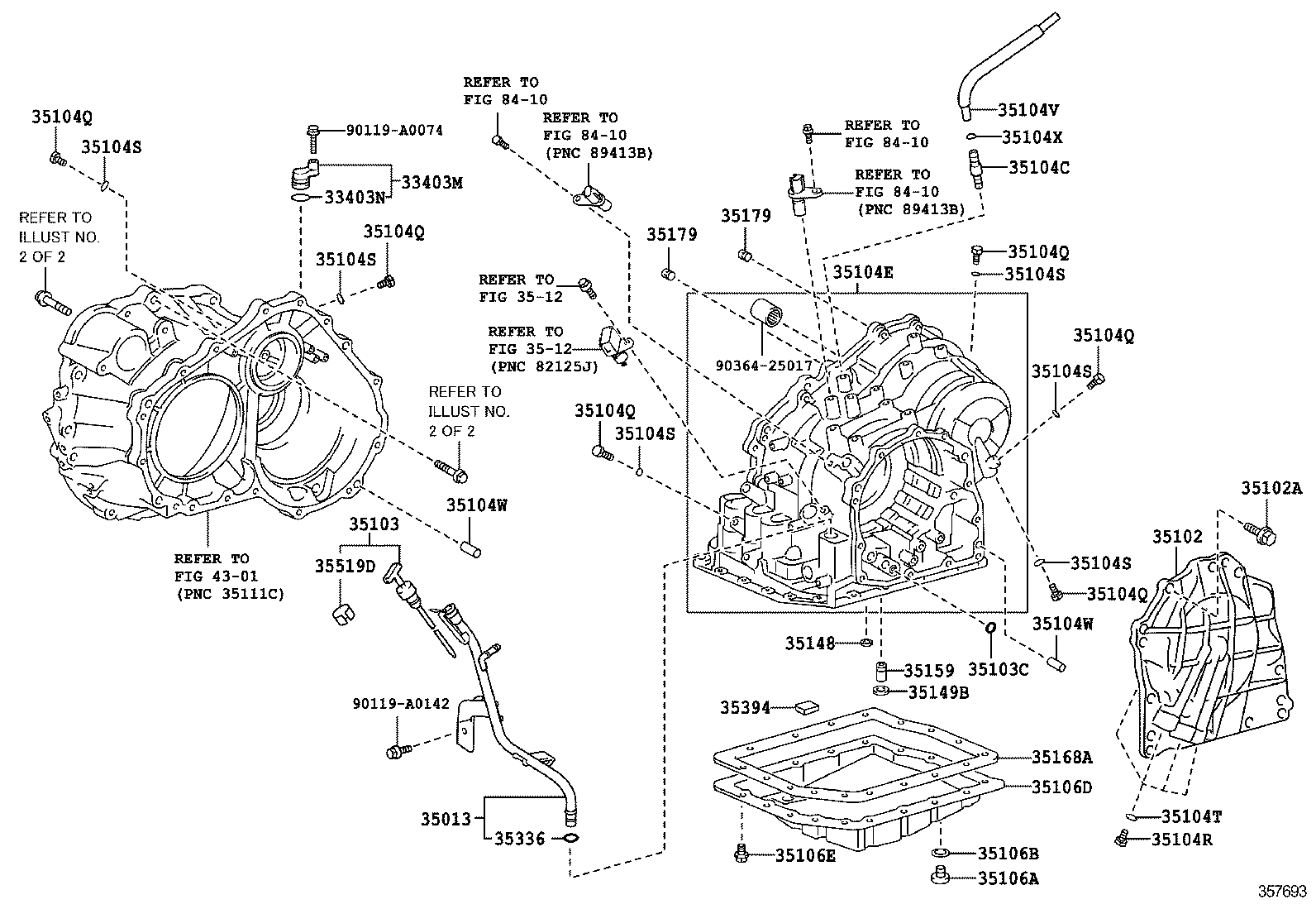  HIGHLANDER NAP |  TRANSMISSION CASE OIL PAN ATM