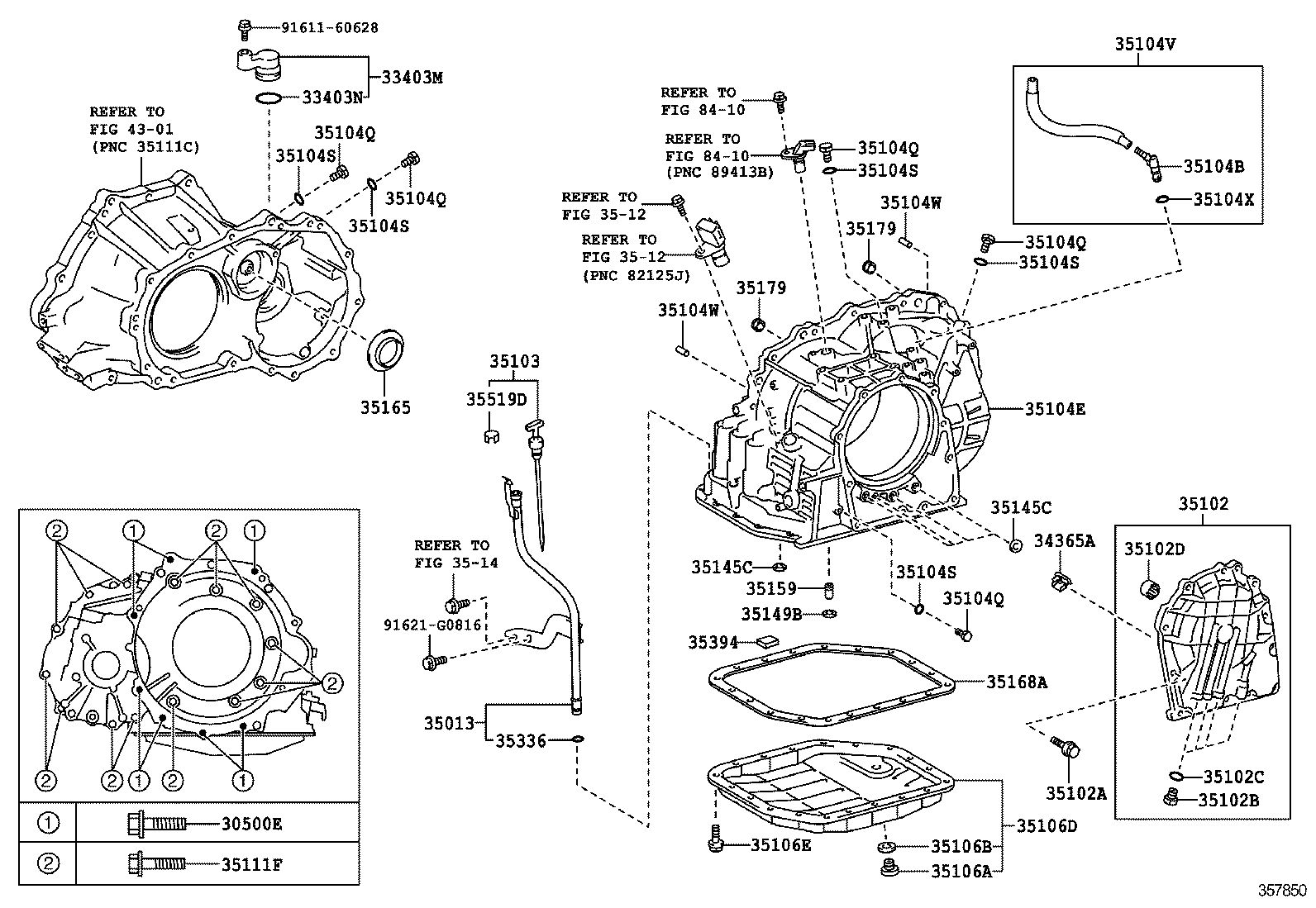  SCION XD |  TRANSMISSION CASE OIL PAN ATM