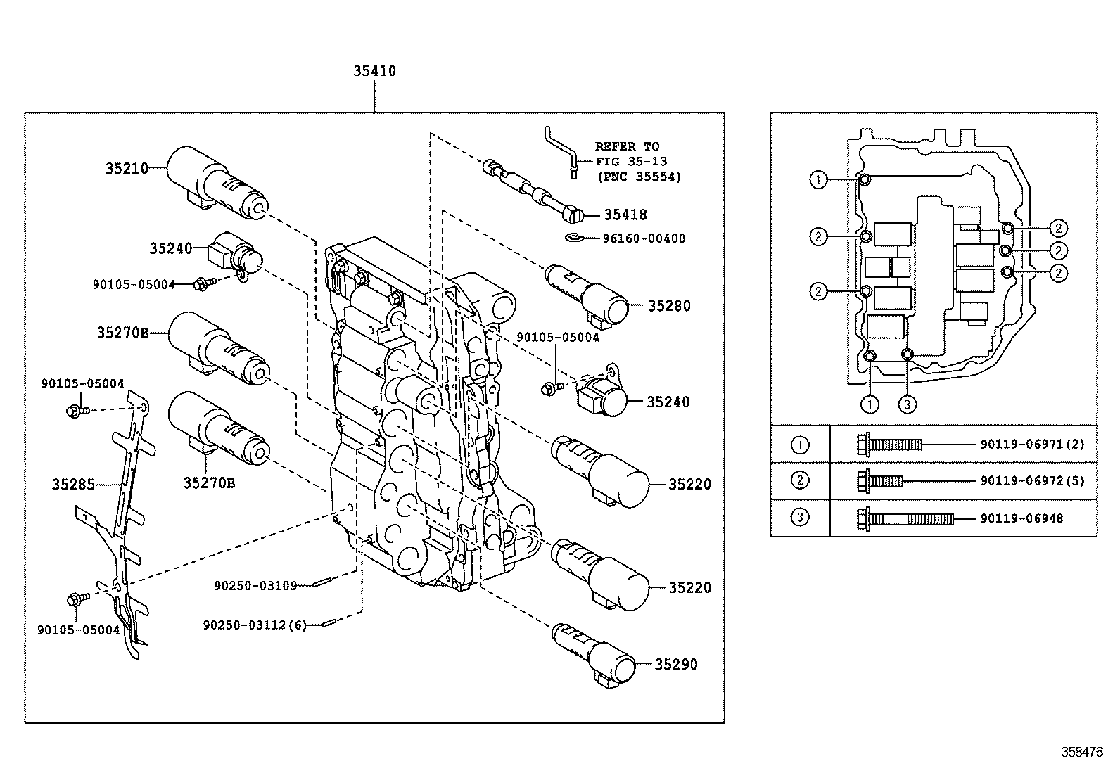  RX350 450H |  VALVE BODY OIL STRAINER ATM