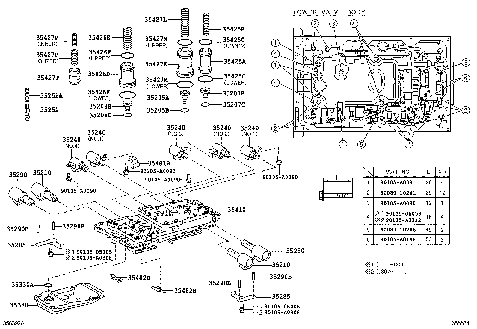  SEQUOIA |  VALVE BODY OIL STRAINER ATM