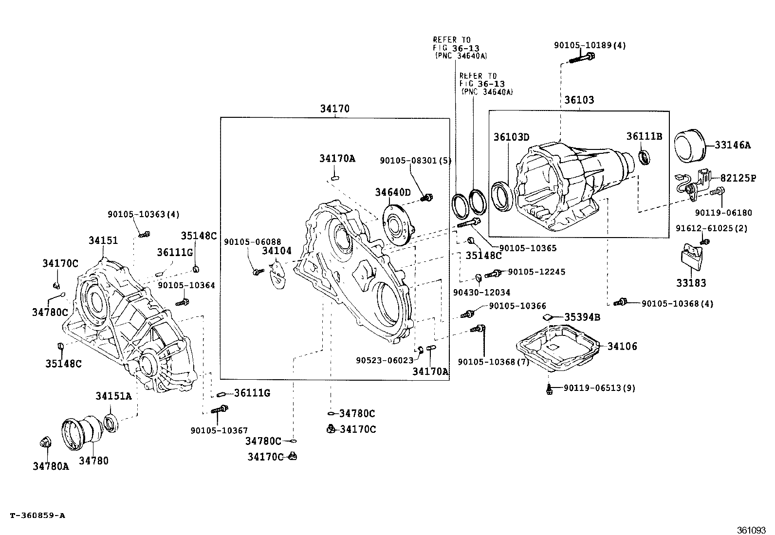  GS30 35 43 460 |  TRANSFER CASE EXTENSION HOUSING