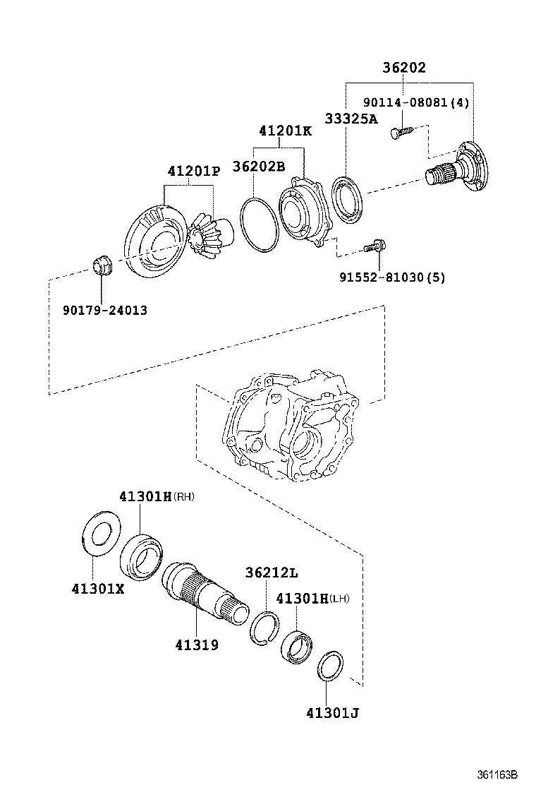  RAV4 JPP |  TRANSFER GEAR