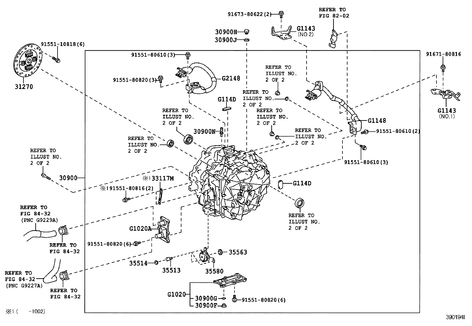  PRIUS PLUG IN HBD |  TRANSAXLE ASSY HYBRID VEHICLE