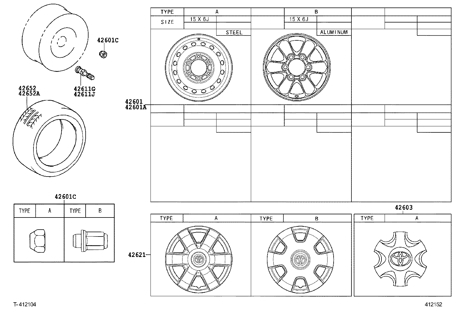  HIACE |  DISC WHEEL WHEEL CAP