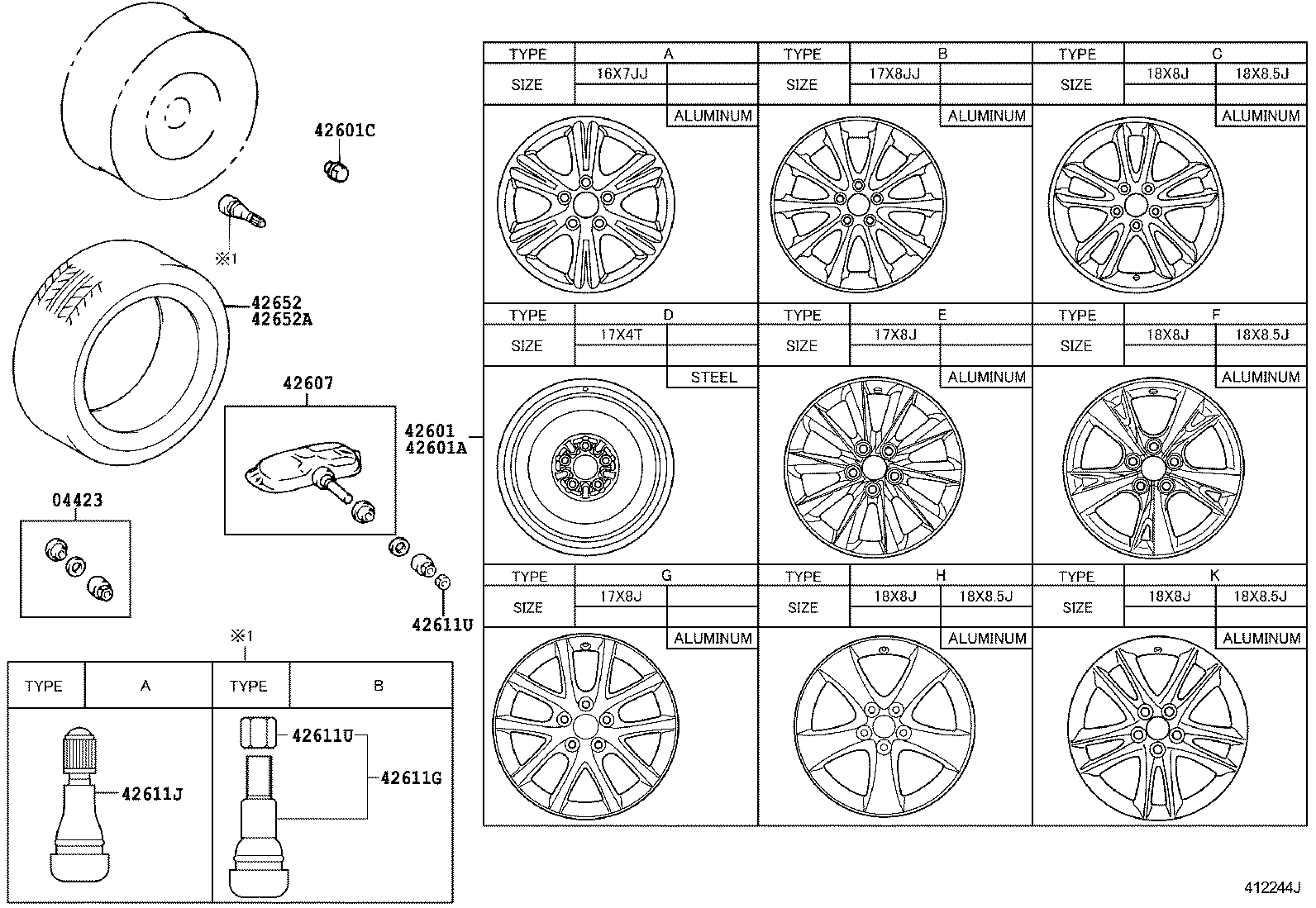  IS250 350 |  DISC WHEEL WHEEL CAP