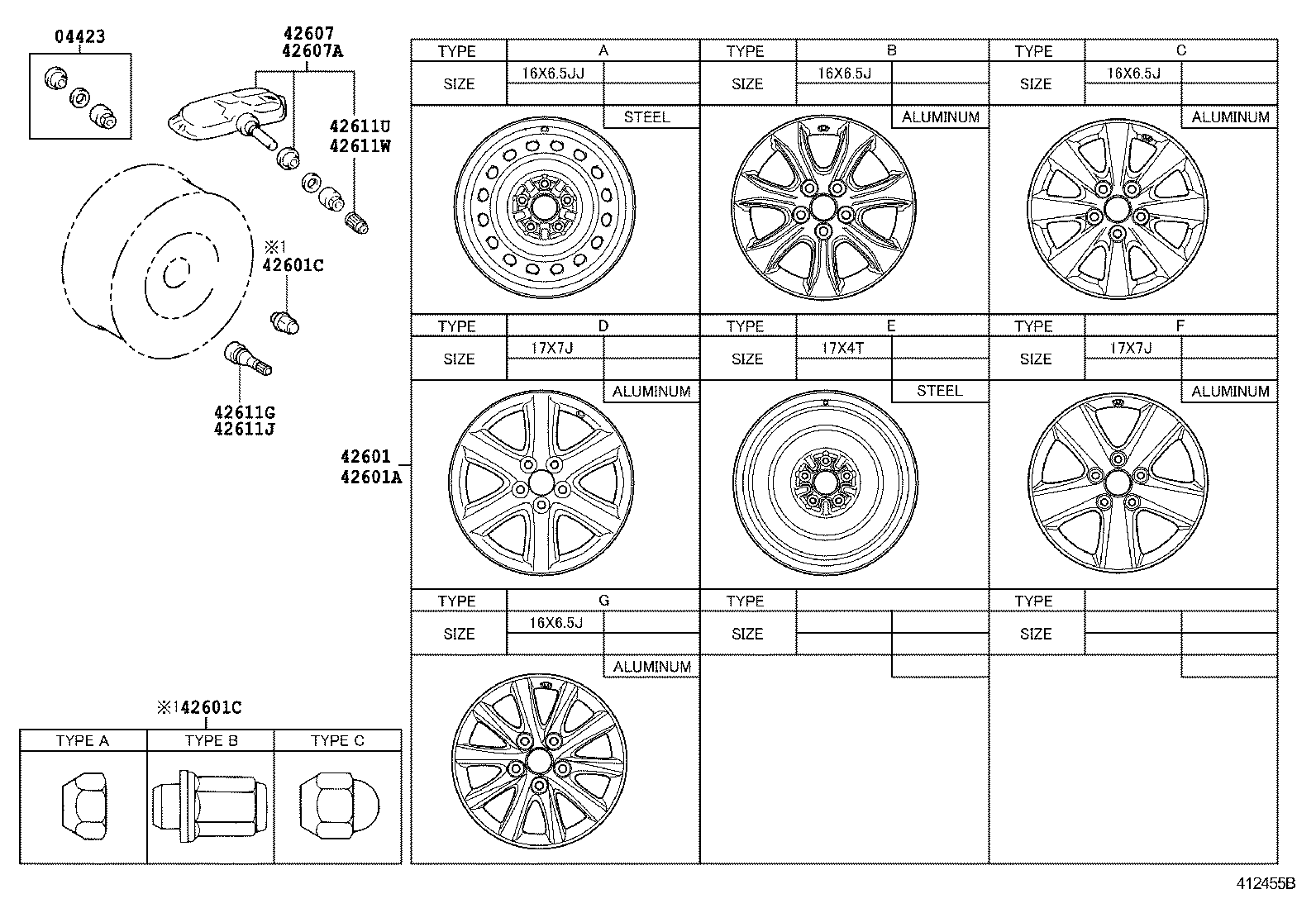  CAMRY NAP |  DISC WHEEL WHEEL CAP