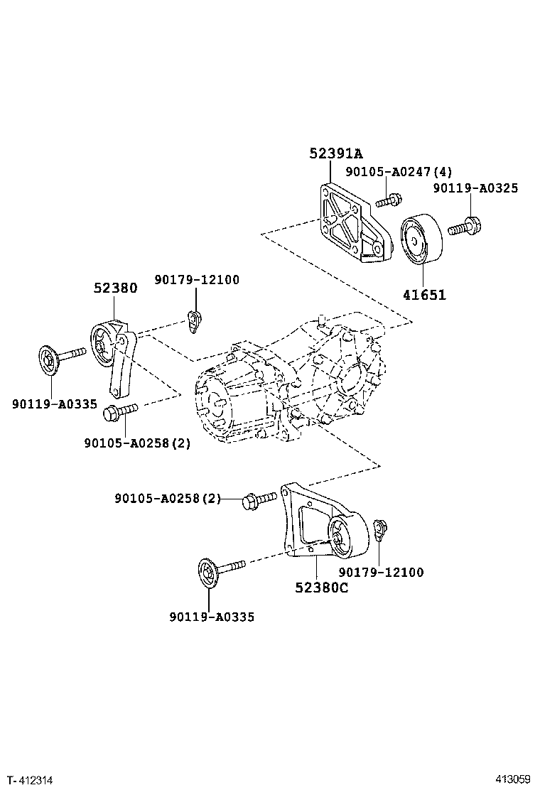  RAV4 NAP |  REAR AXLE HOUSING DIFFERENTIAL