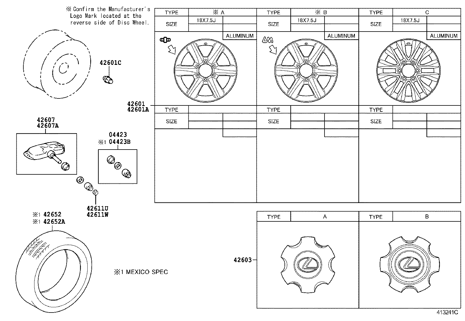  GX460 |  DISC WHEEL WHEEL CAP