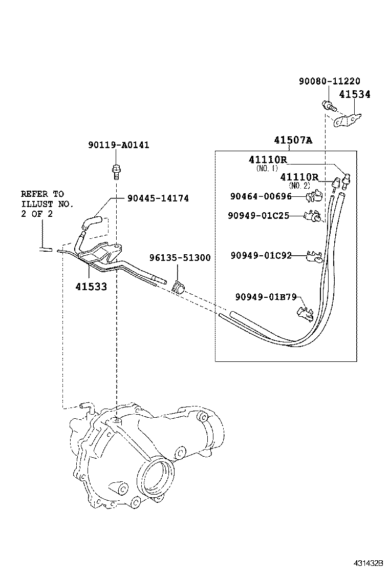  TACOMA |  FRONT AXLE HOUSING DIFFERENTIAL