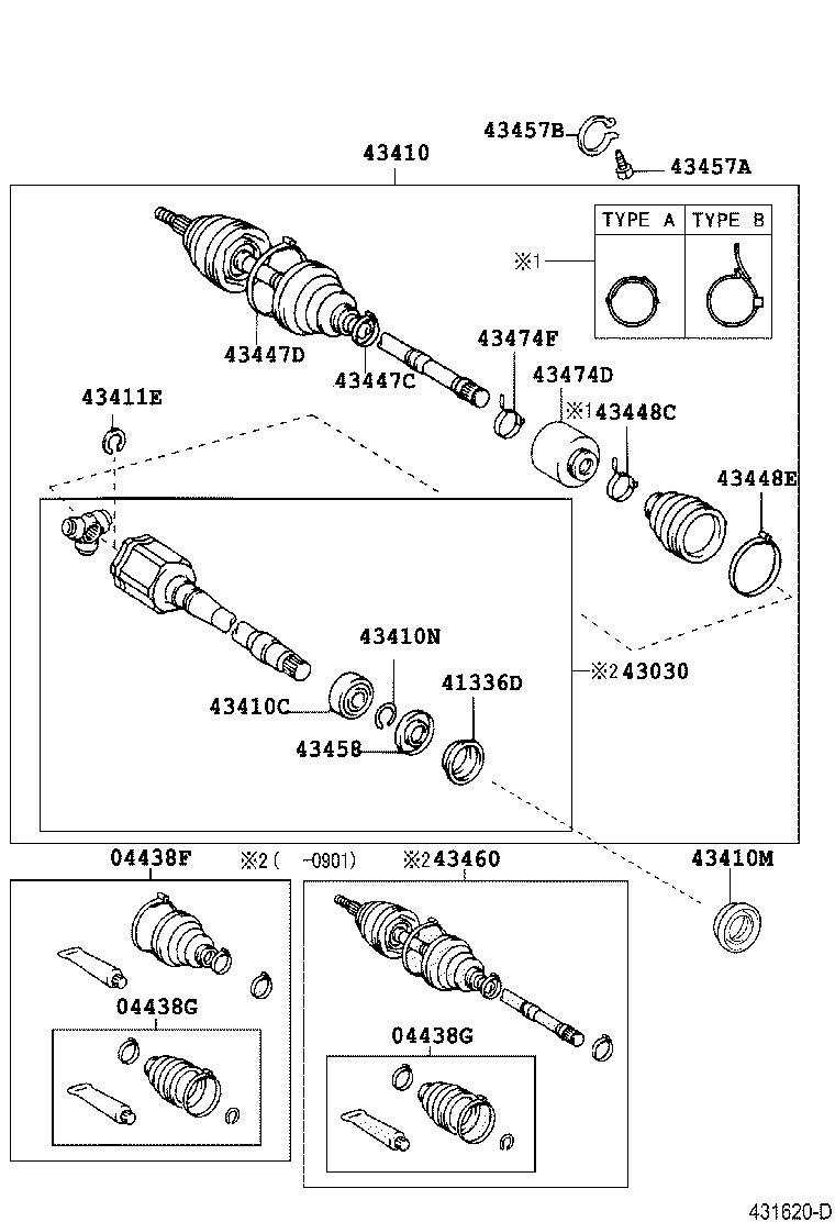  CAMRY JPP |  FRONT DRIVE SHAFT