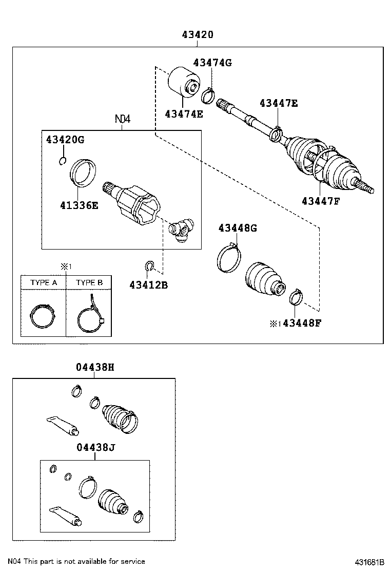  CAMRY HV JPP |  FRONT DRIVE SHAFT