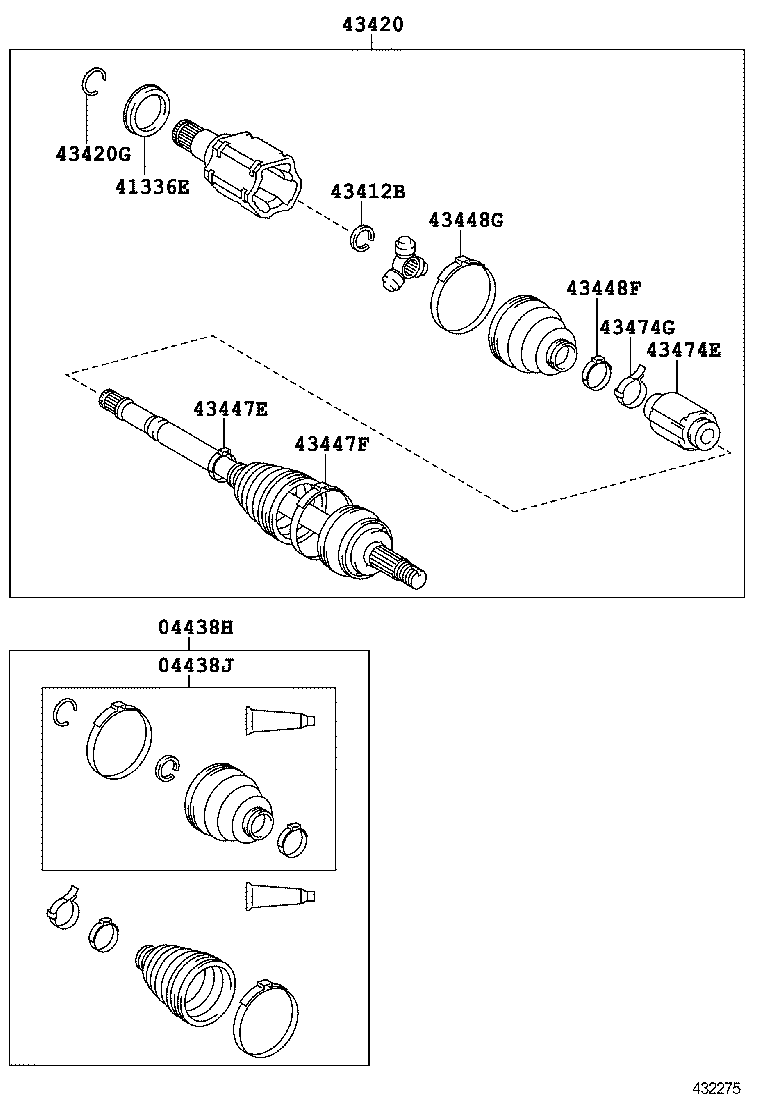  HIGHLANDER NAP |  FRONT DRIVE SHAFT