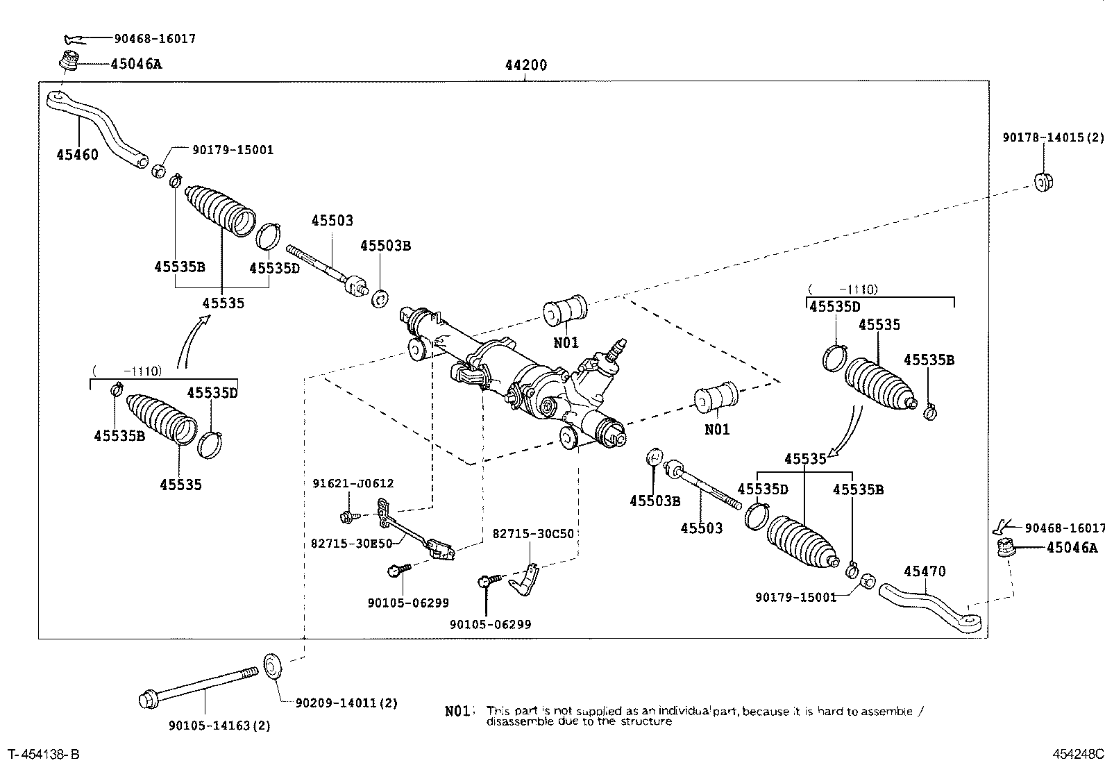  IS250 350 |  FRONT STEERING GEAR LINK