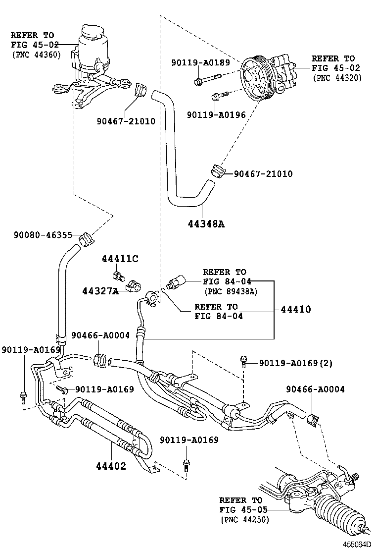  SEQUOIA |  POWER STEERING TUBE