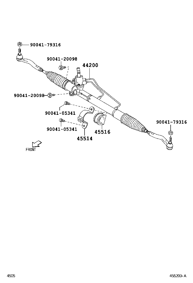  AVANZA |  FRONT STEERING GEAR LINK