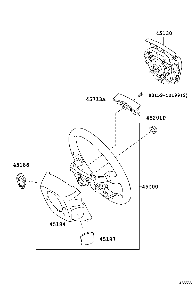  PRIUS PLUG IN HBD |  STEERING WHEEL