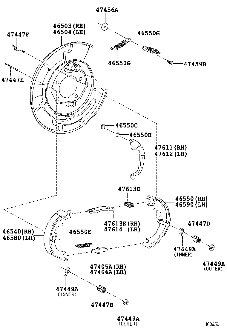  HIGHLANDER JPP |  PARKING BRAKE CABLE