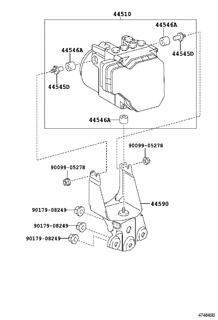  RAV4 JPP |  BRAKE TUBE CLAMP