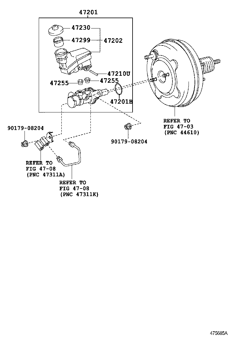  CAMRY JPP |  BRAKE MASTER CYLINDER