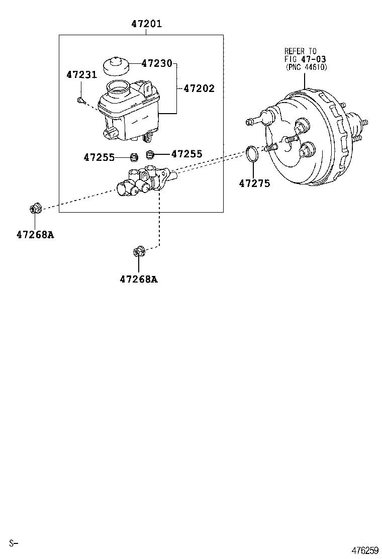  SEQUOIA |  BRAKE MASTER CYLINDER