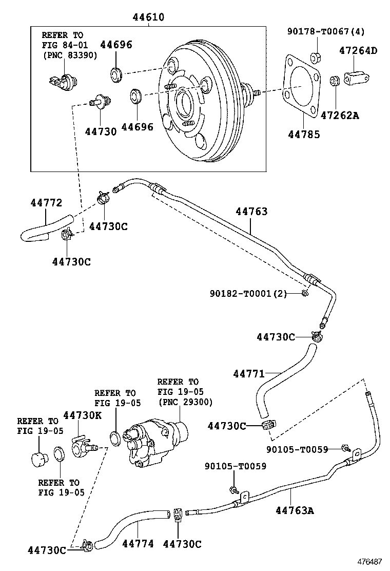  HILUX |  BRAKE BOOSTER VACUUM TUBE