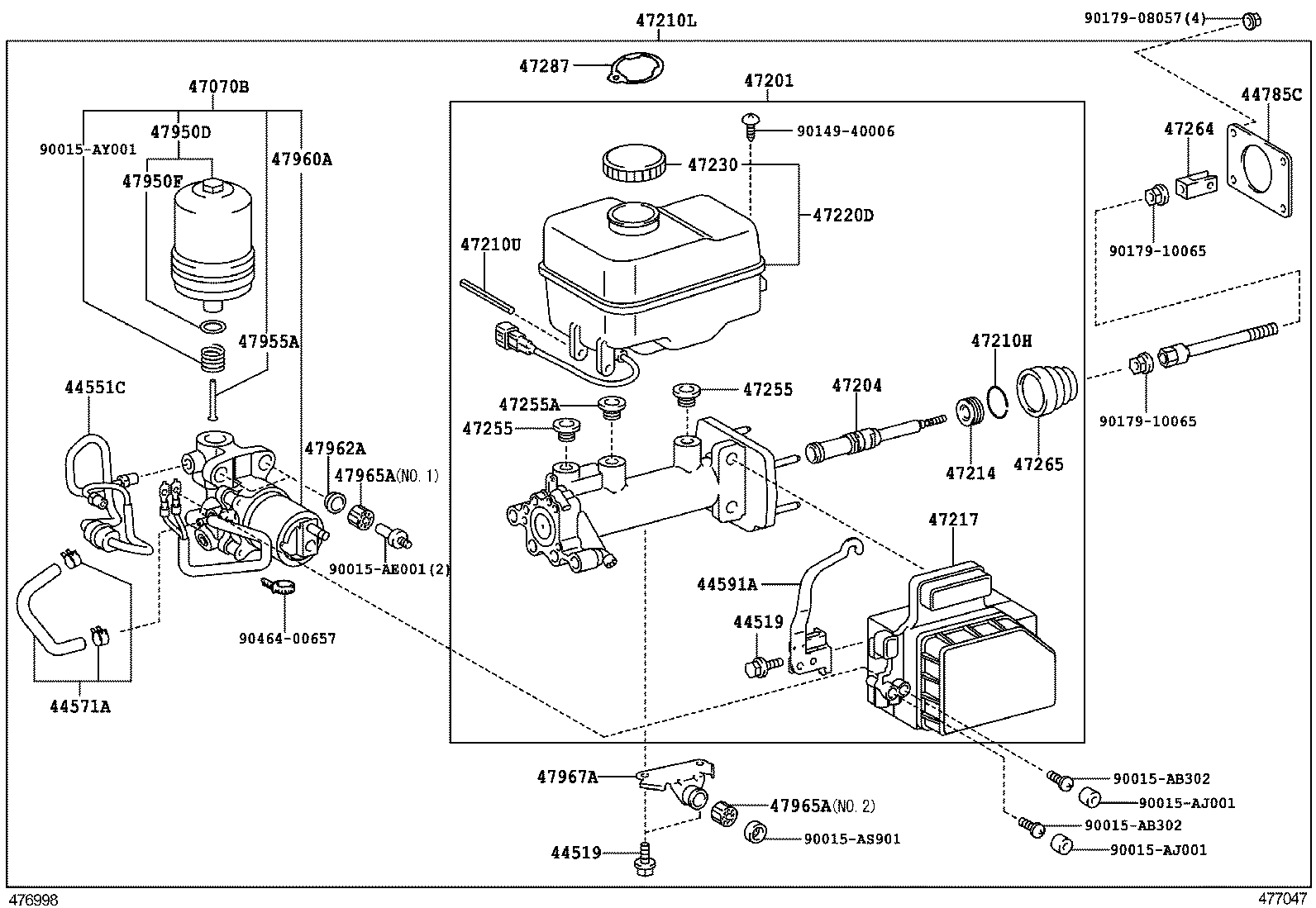  4RUNNER |  BRAKE MASTER CYLINDER