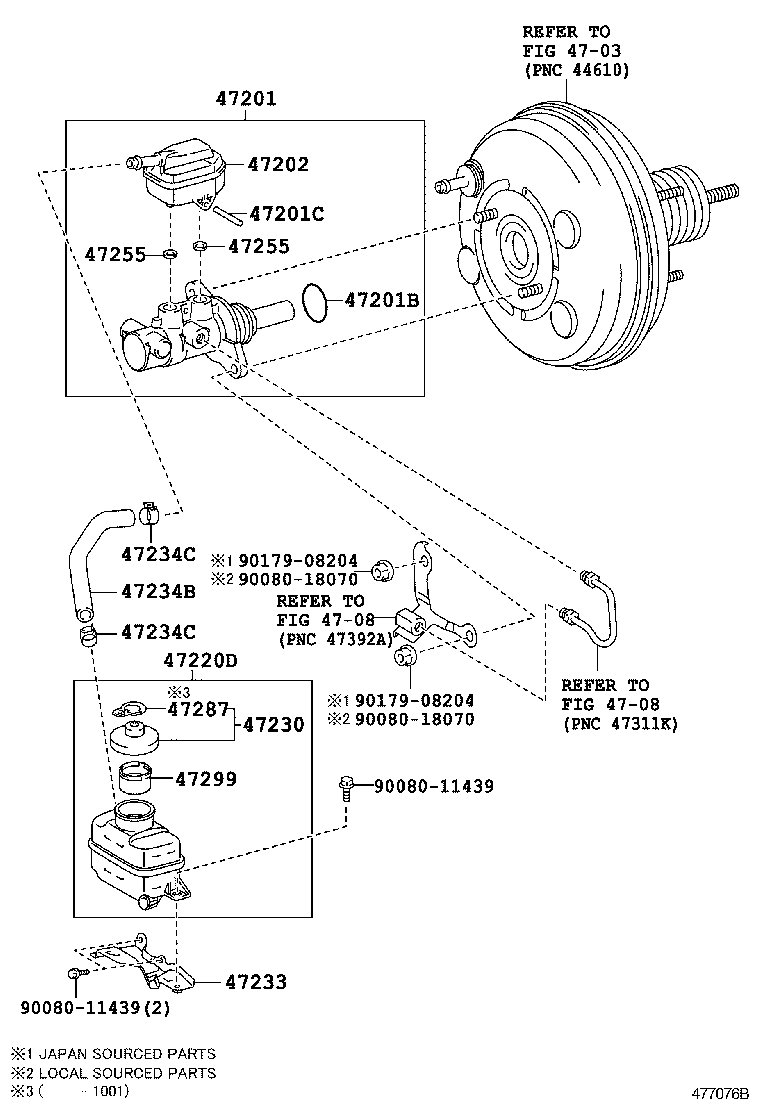  HIGHLANDER NAP |  BRAKE MASTER CYLINDER