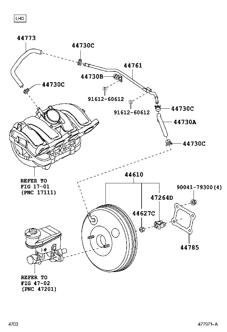  AVANZA |  BRAKE BOOSTER VACUUM TUBE