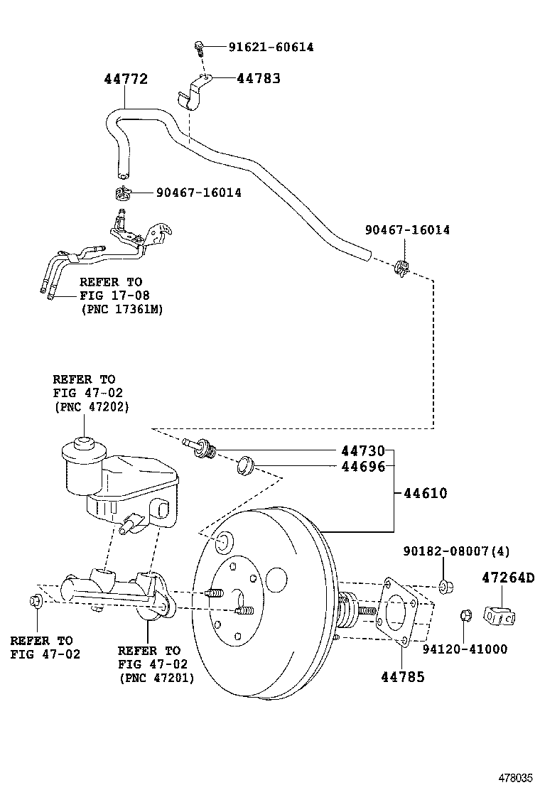  SCION XD |  BRAKE BOOSTER VACUUM TUBE