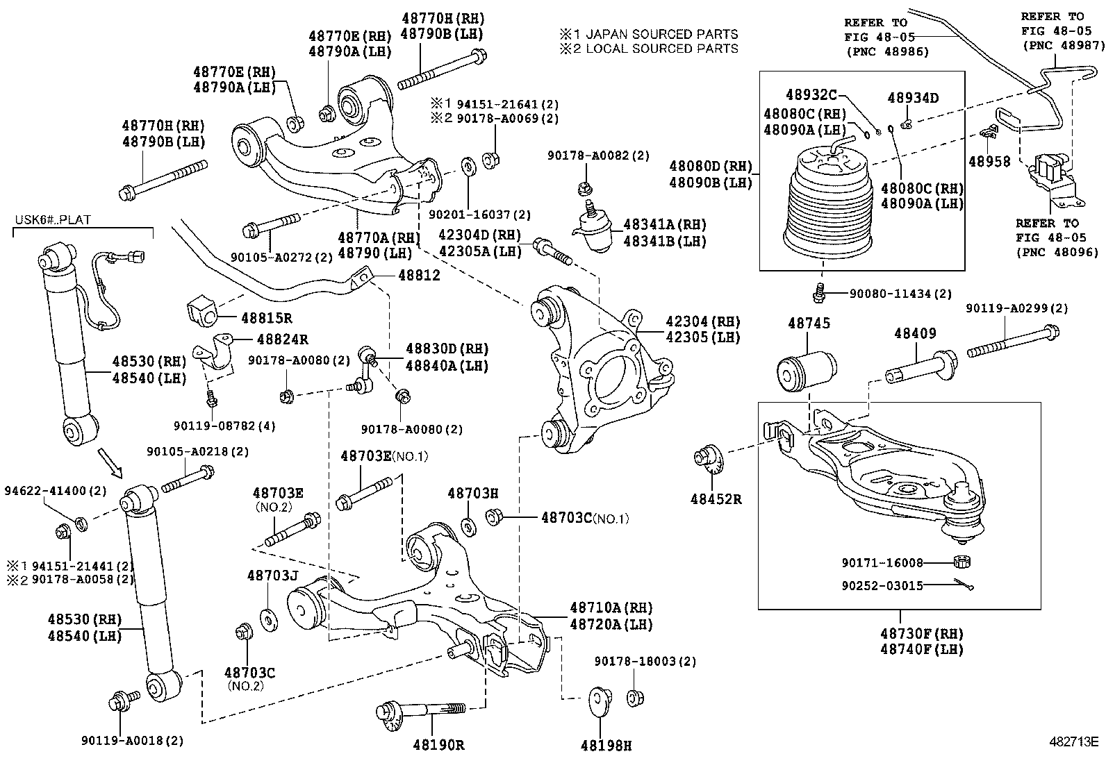  SEQUOIA |  REAR SPRING SHOCK ABSORBER