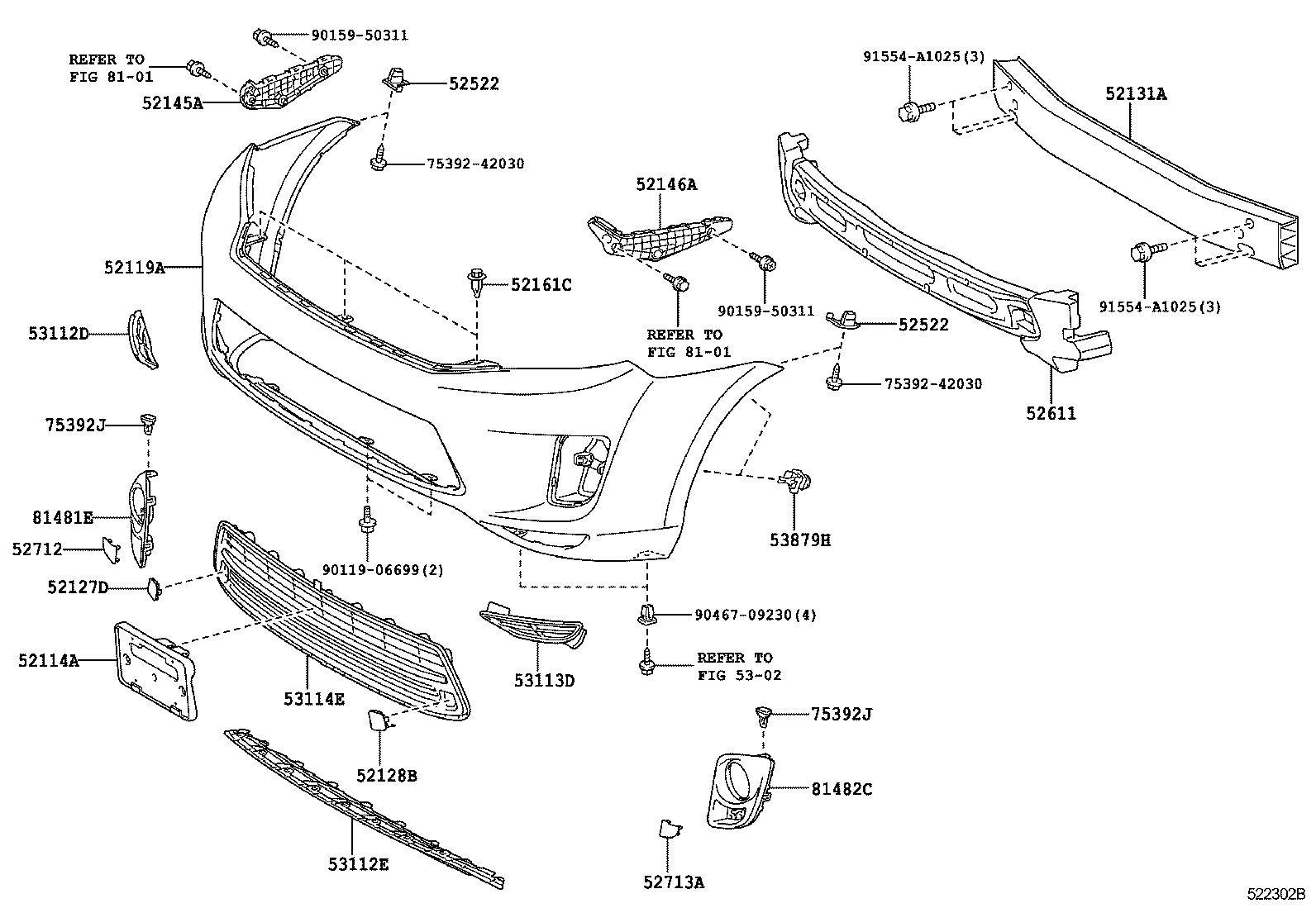  HIGHLANDER JPP |  FRONT BUMPER BUMPER STAY